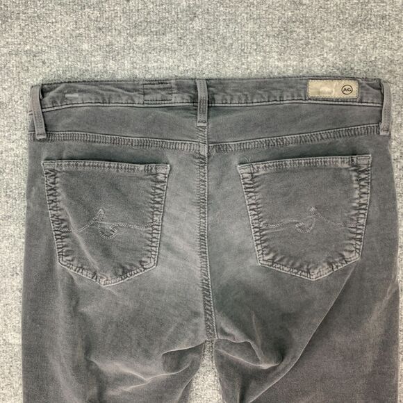 AG Adriano Goldschmied Legging Super Skinny Pant Womens 28 Gray Low Rise Stretch - Picture 9 of 12